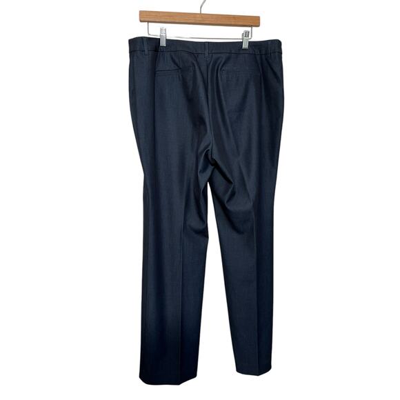 Chicos Size 2.5 Women's Plus Size 14 Gray Straight Leg Dress Pant Career - Picture 4 of 7